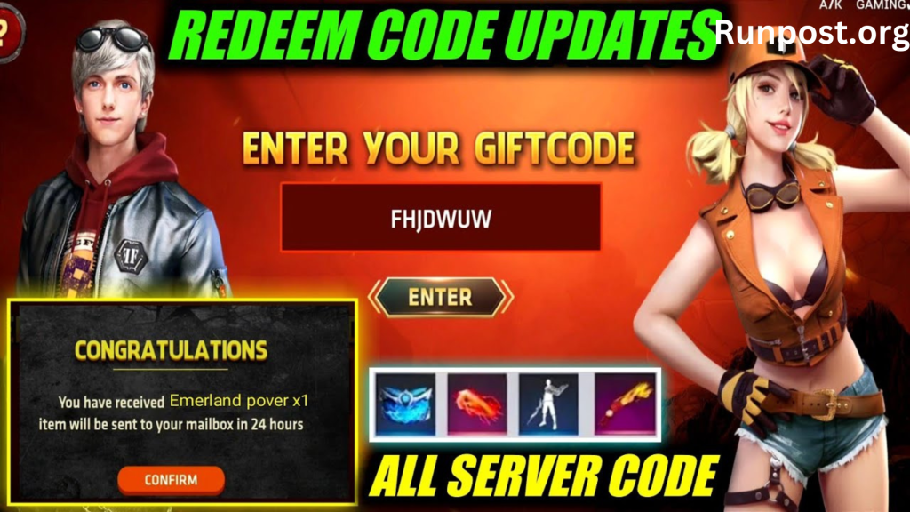 Free Fire Redeem Code Today 12 October 2024 – Garena FF Redeem Code Free Fire Redeem Code Today